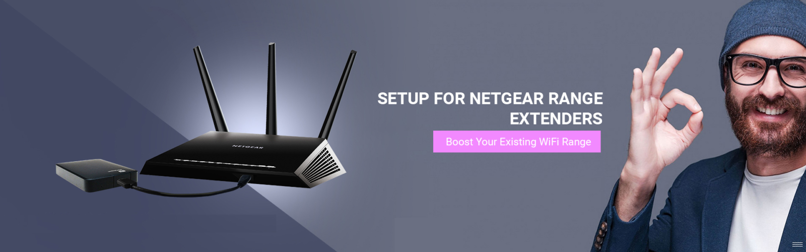 how to set up a new password for netgear router