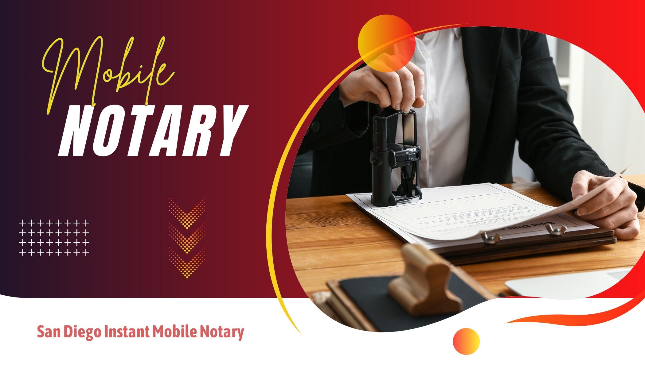 San Diego Instant Mobile Notary cover