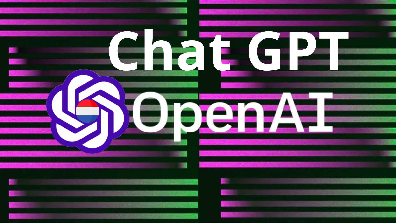 ChatGPT Nederlands ChatGPT Openai cover