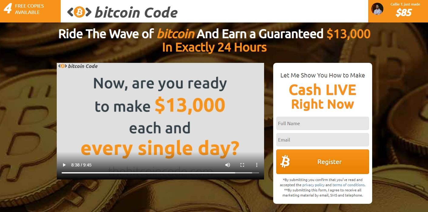 Bitcoin Code cover