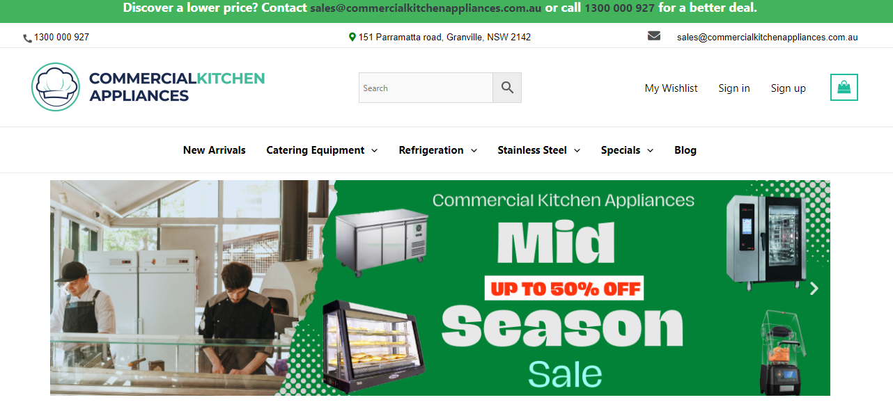 Commercial Kitchen Appliances cover