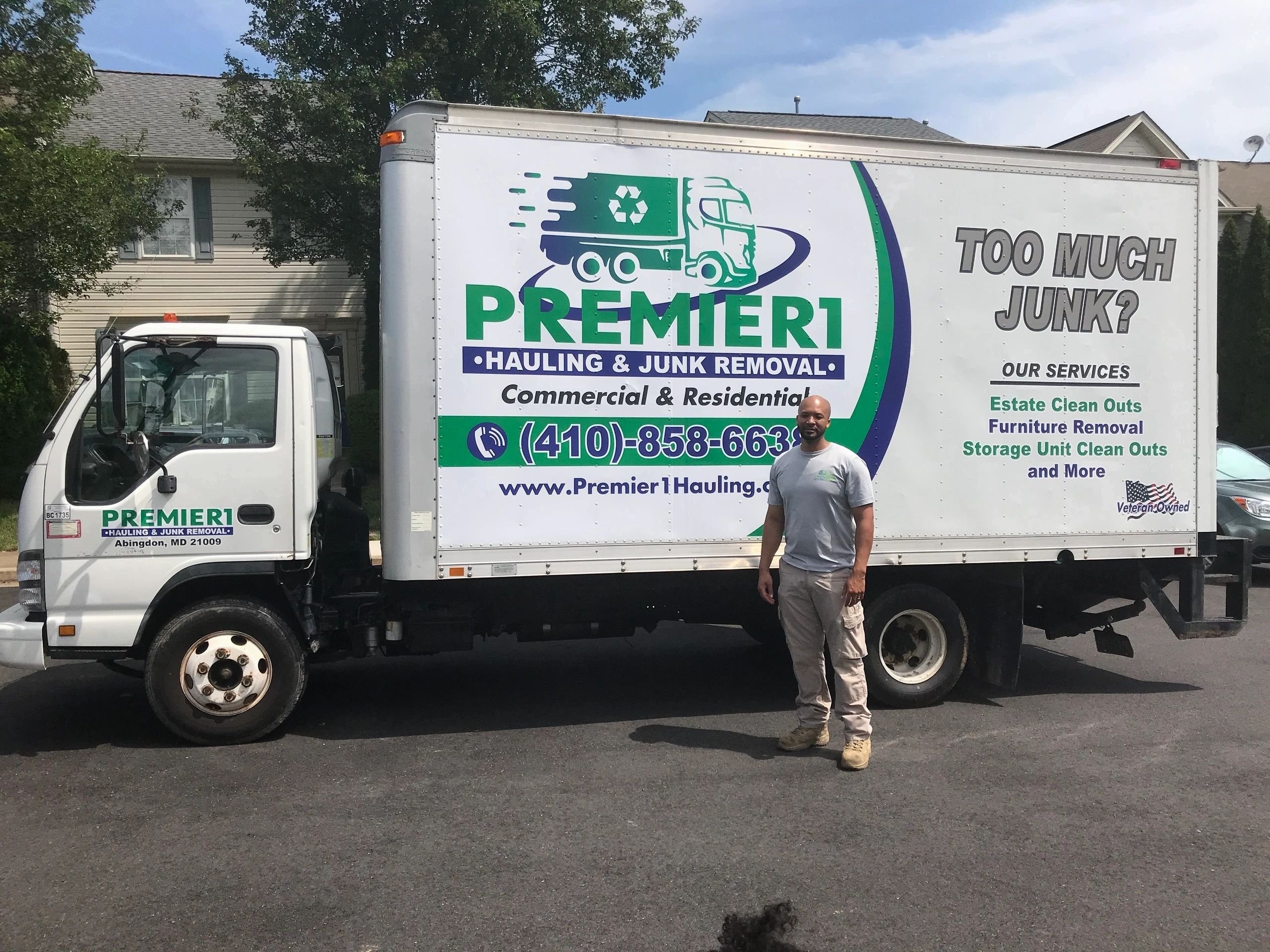 Premier1 Hauling &amp; Junk Removal cover