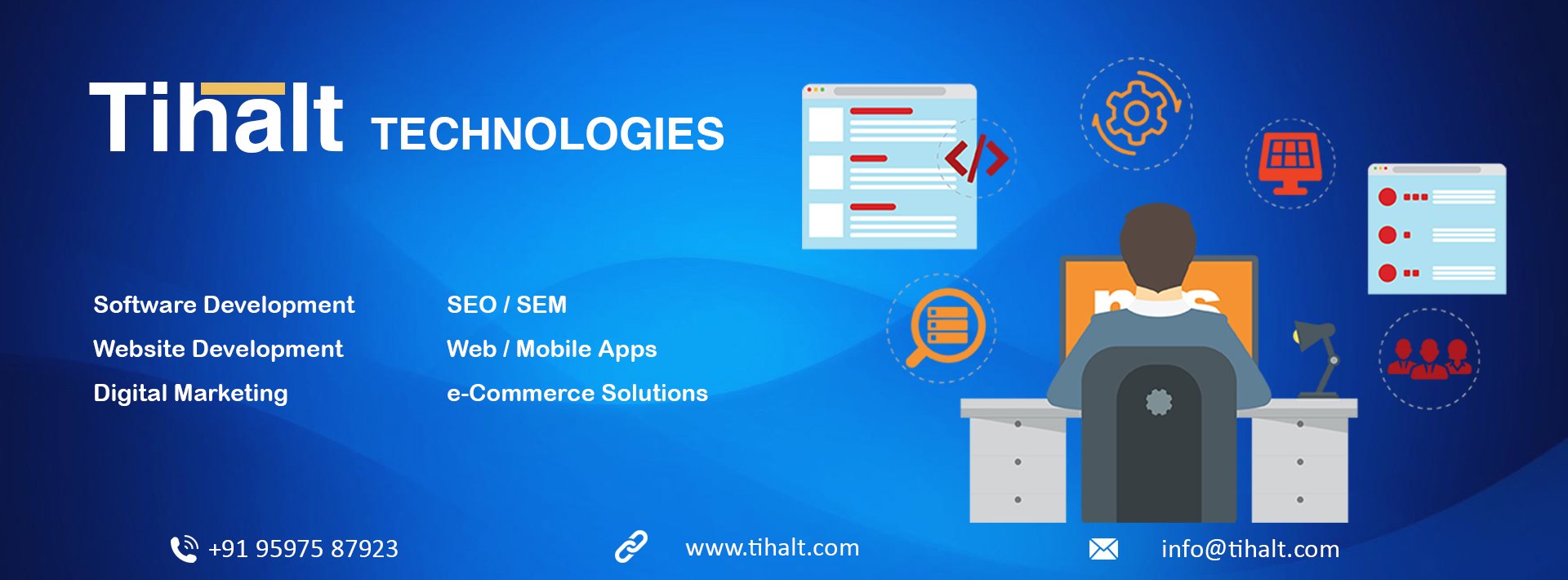 Tihalt Technologies - Web Design Company in Bangalore cover