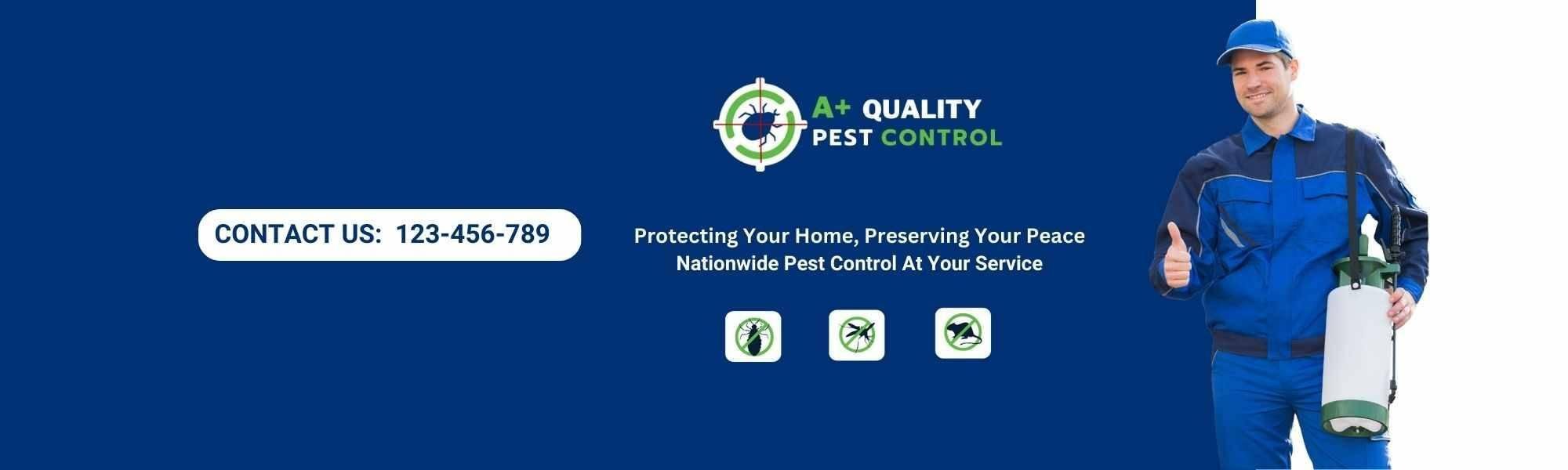 A Plus Quality Pest Control Fredericksburg VA cover