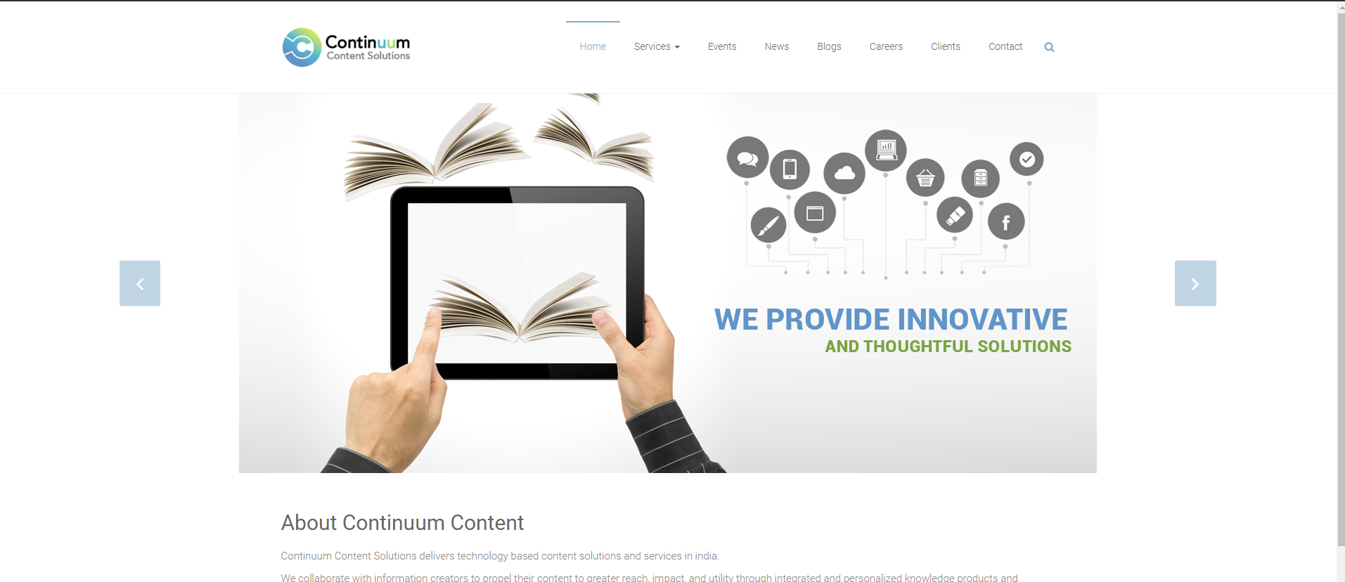 continuum content solutions cover