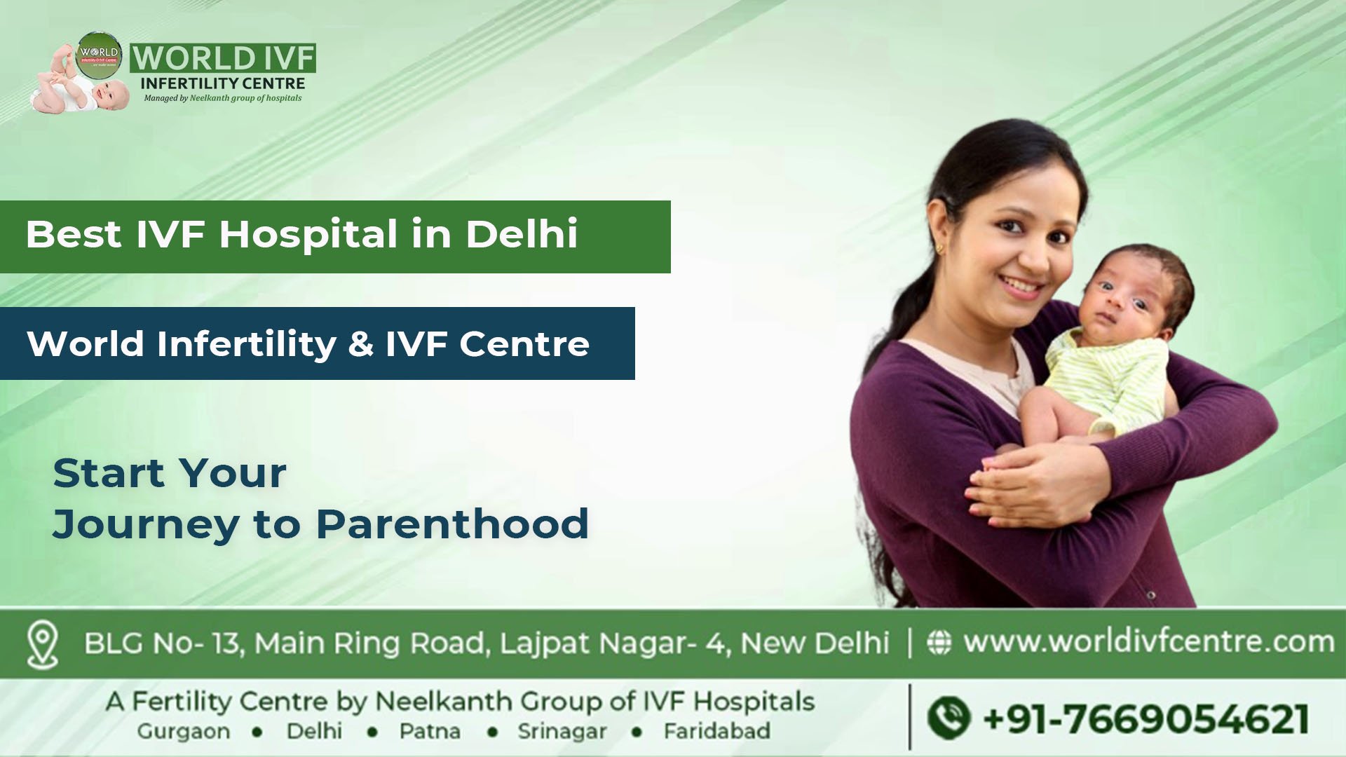 World Infertility &amp; IVF Centre: Best IVF Centre in Delhi cover