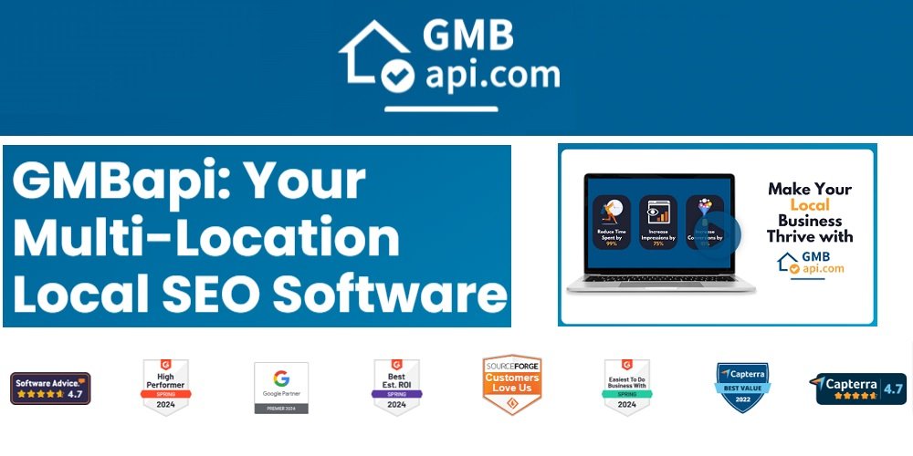 Local Search Software by GMBapi.com cover