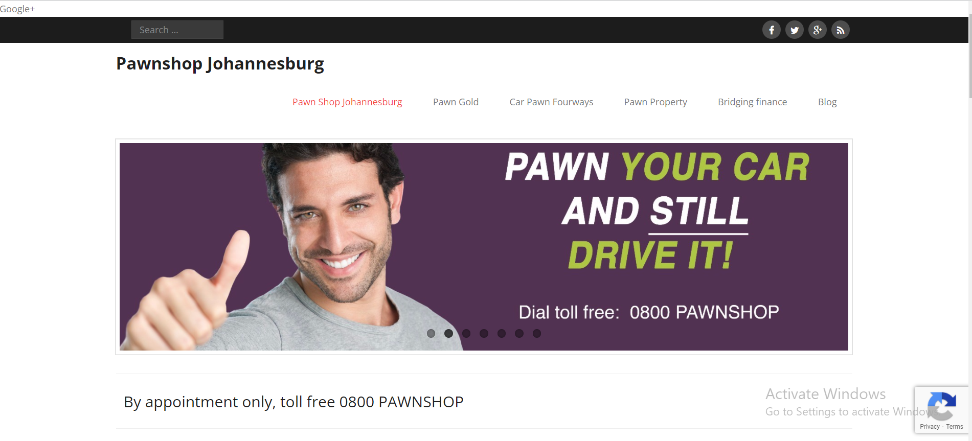 Pawn Shop Johannesburg cover