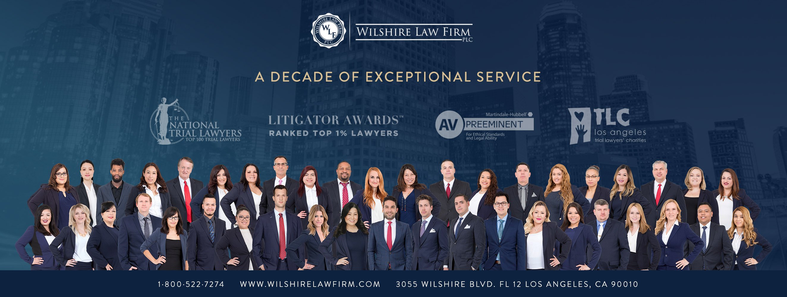 Wilshire Law Firm Injury &amp; Accident Attorneys cover