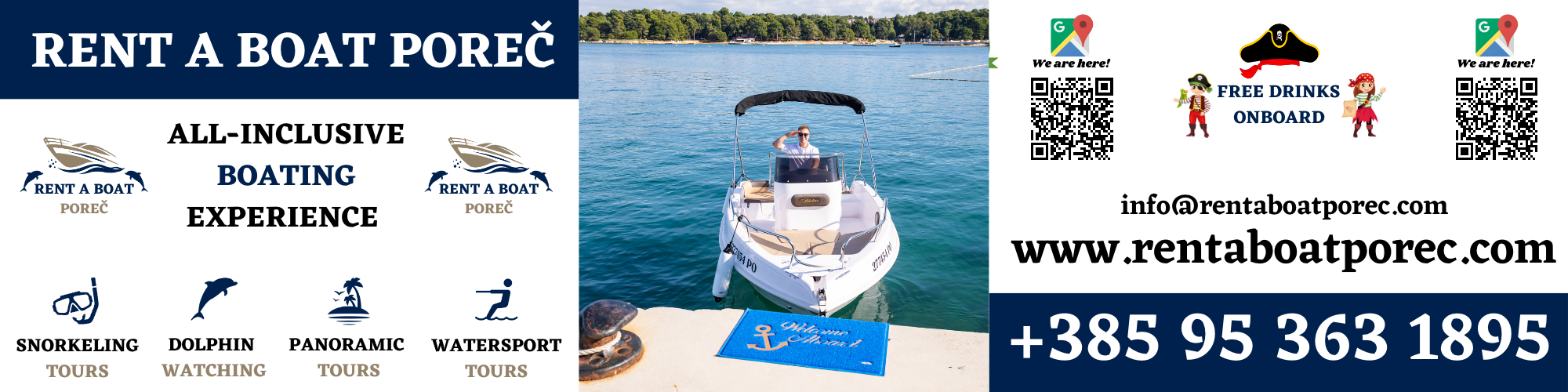 RENT A BOAT POREČ cover