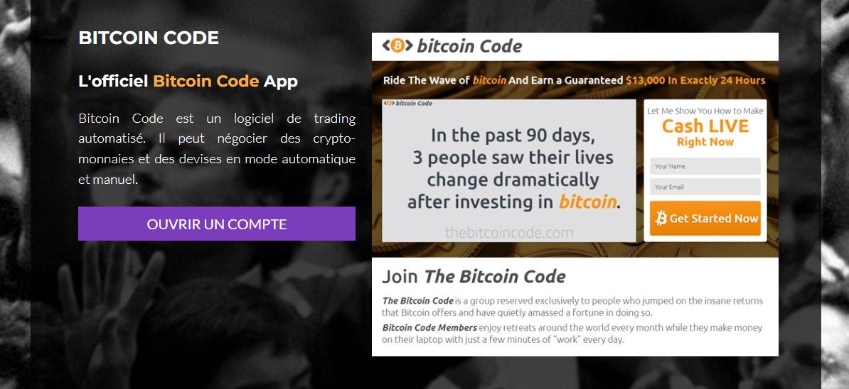 Bitcoin Code cover