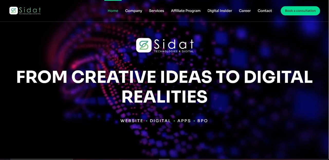 Sidat Technologies and Digital cover