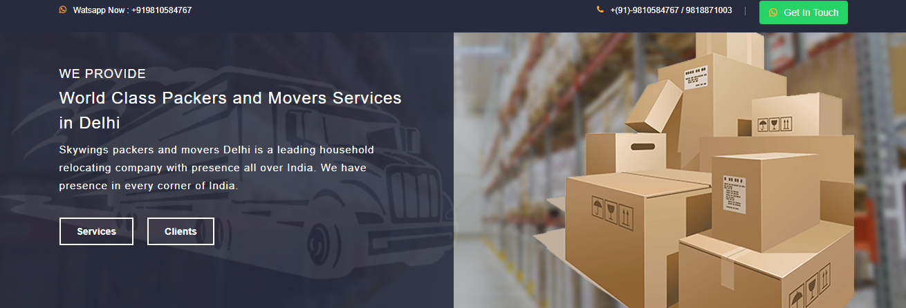 Skywing Packers Movers Pvt Ltd cover