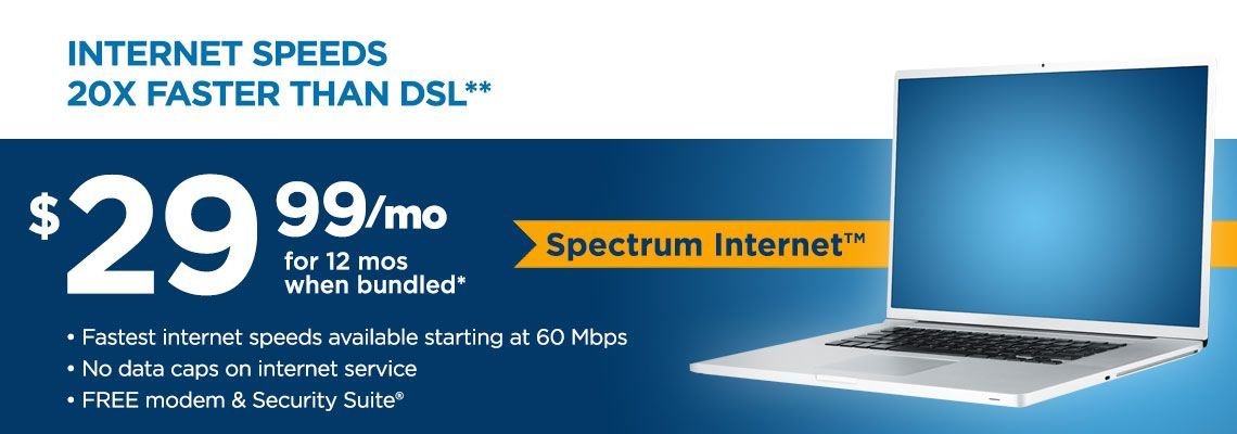 Charter Spectrum Internet cover