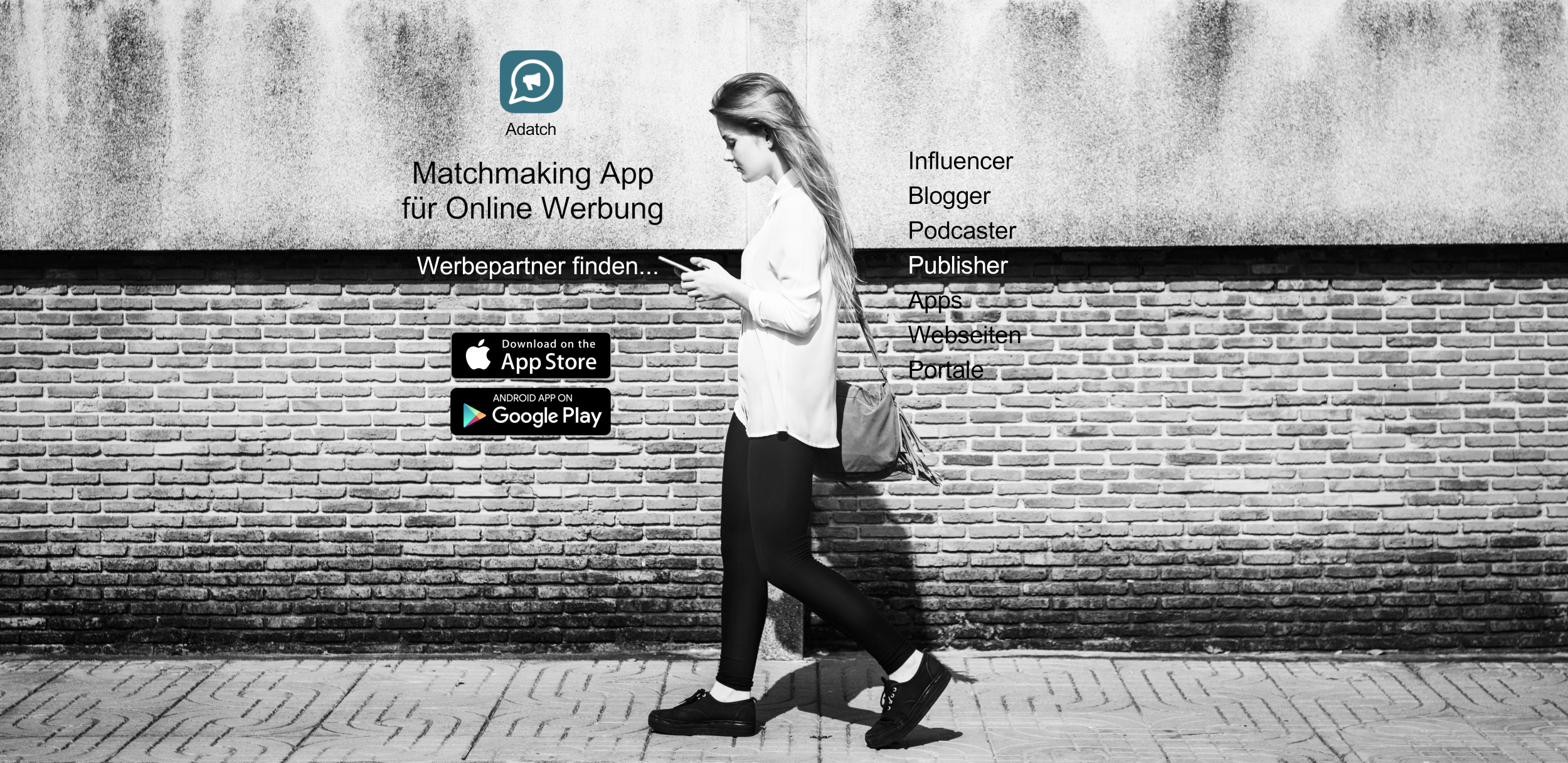 Adatch App - Influencer &amp; Online Marketing App cover