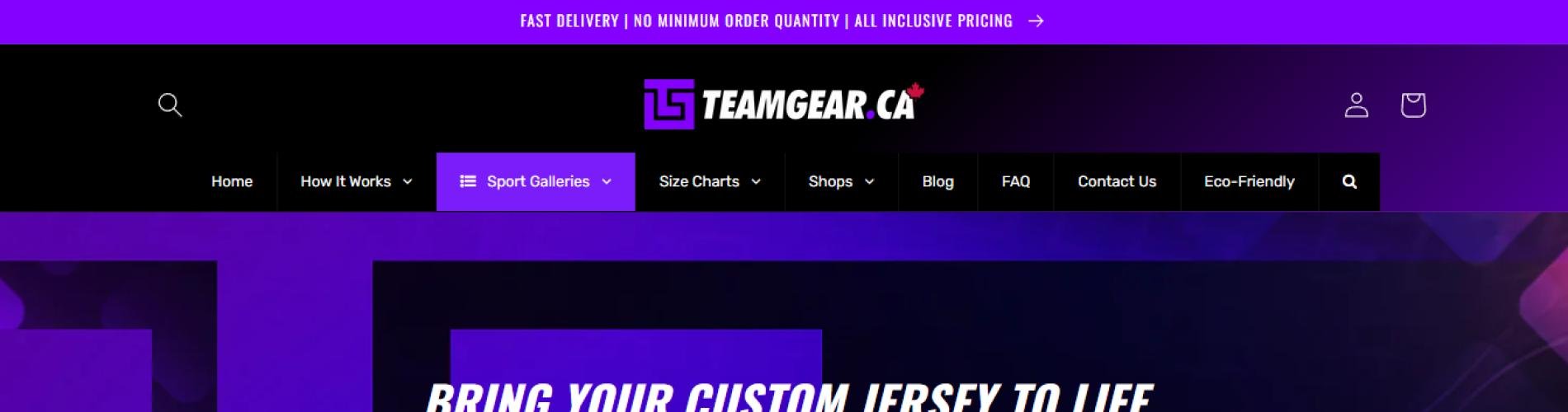 TeamGear.ca cover