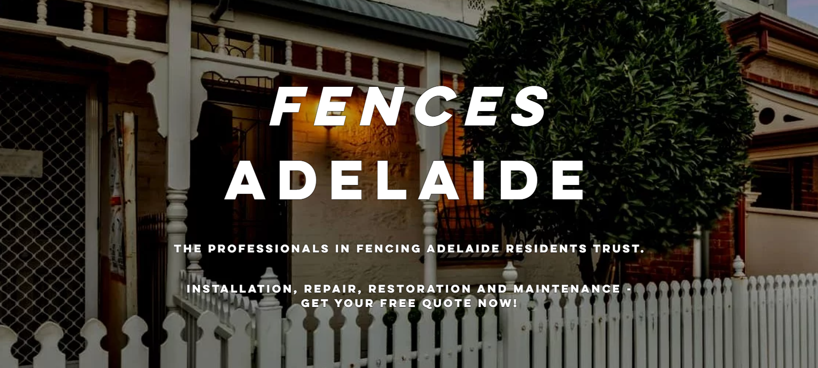 Fences Adelaide cover