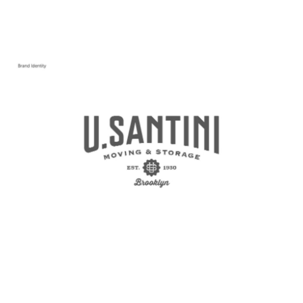 U. Santini Moving &amp; Storage Brooklyn, New York  cover