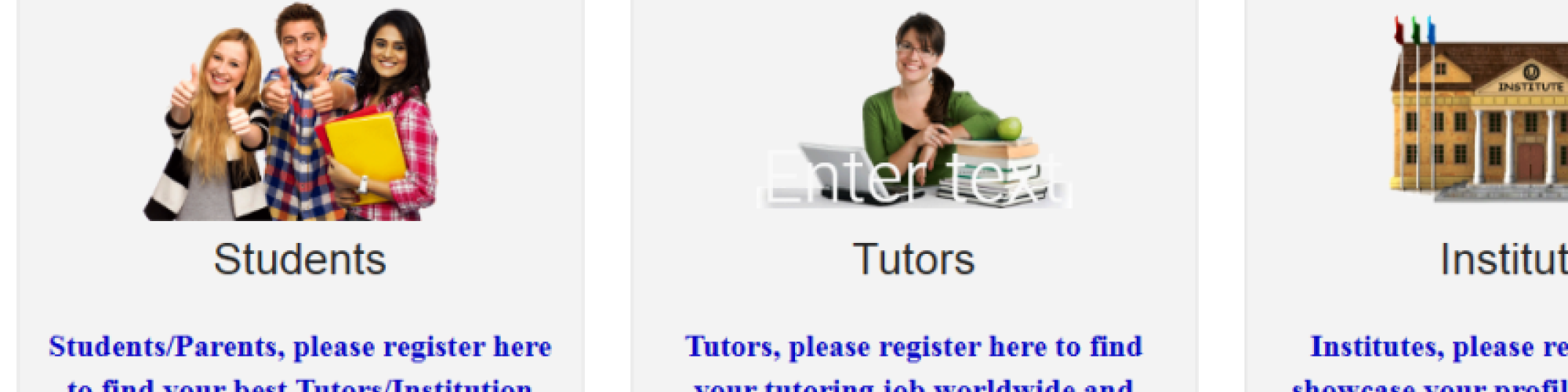 Welcome Tutor - Connects Tutors-Students Globally