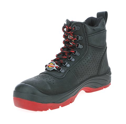 liberty warrior high ankle safety shoes