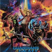 Guardians of the Galaxy Vol. 2 Autographed Movie Poster