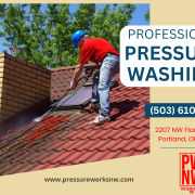Roof Soft Washing in Portland