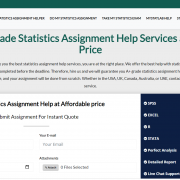 Statistics Assignment Help