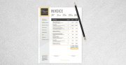 Invoice Designs | Bill book design | Invoice design Psd