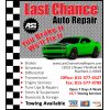 Last Chance Auto Repair For Cars Trucks