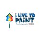 I Live to Paint logo image