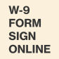 W9 Form Sign Online logo image